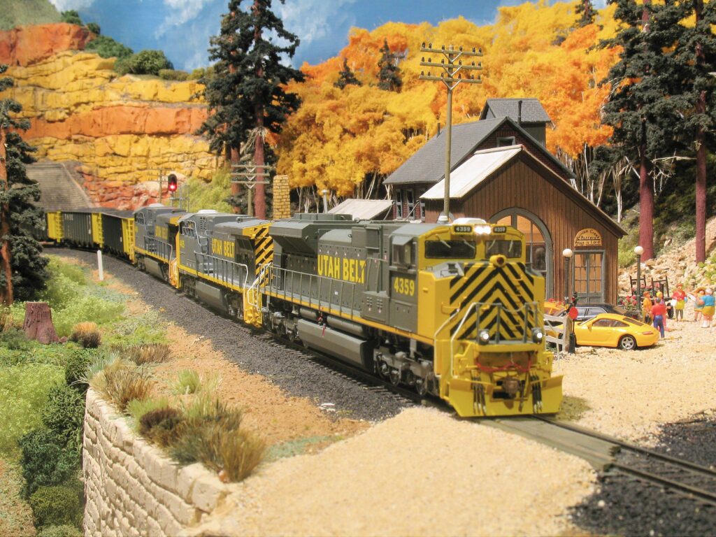 scale model locomotive