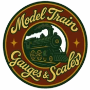 model train gauges logo