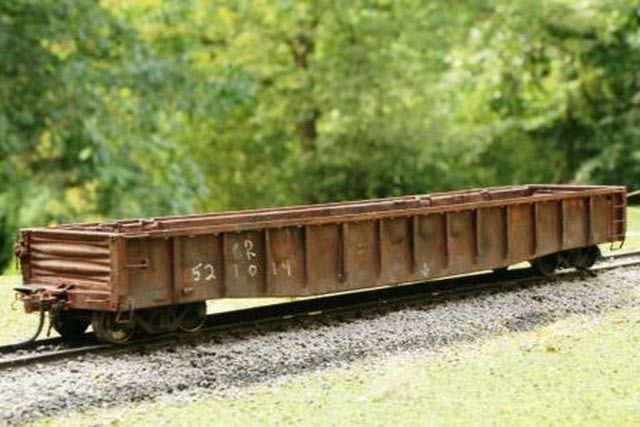 rusty rail car