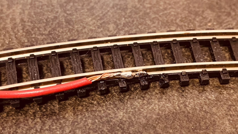 basic wiring and soldering HO track
